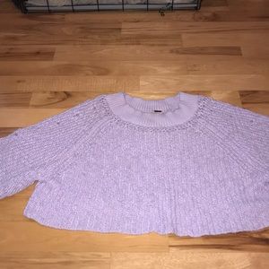 Free people crop sweater